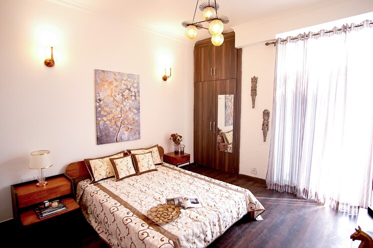 Bedroom, ss-almeria 3.5 Bedroom 2000 Sq.Ft. Builder Floor In Sector 84 Gurgaon 8077688