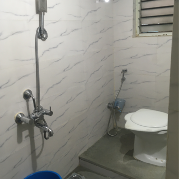 Bathroom in 2 BHK Independent House at Shraddha Apartments Nigdi, Old Mumbai Pune Highway – for Rent