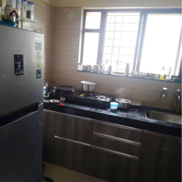 Kitchen in 1 BHK Apartment at Mauli Residency Wakad, Wakad – for Rent
