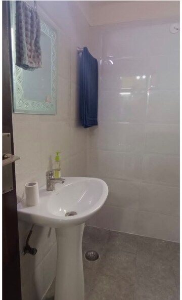 Bathroom in 3 BHK Builder Floor at Celestial Palace, Pi Greater Noida – for Sale