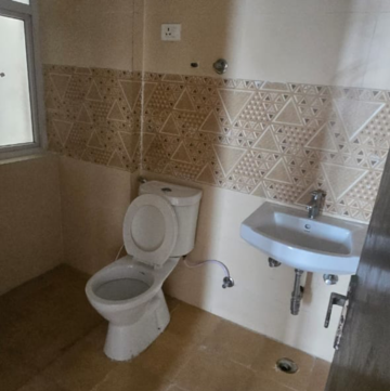 Bathroom in 2.5 BHK Apartment at Amrapali Riverview, Amrapali Leisure Valley – for Rent