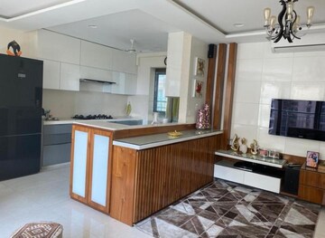 Kitchen in 3 BHK Apartment at Neelkanth Greens, Manpada – for Rent