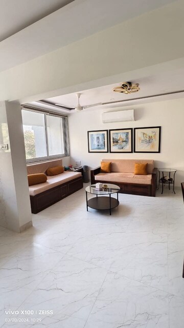 Living Room in 1 BHK Apartment at Ashiana Glaxo CHS, Bandra West – for Rent