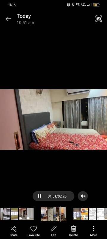 Bedroom in 2 BHK Apartment at Vinay Nagar CHS, Mira Road – for Sale