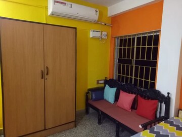 Living Room in Studio Builder Floor at Santhome – for Rent