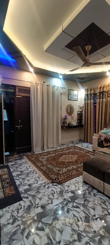 Living Room in 2 BHK Apartment at Omaxe Aananda, Naini – for Rent