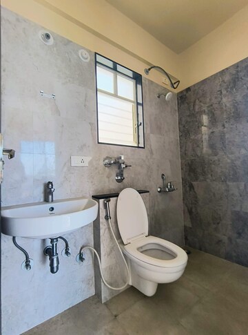 Bathroom in 2 BHK Apartment at Nyati Elysia, Kharadi – for Rent