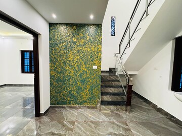 Staircase in 3 BHK Villa at Punnakkamugal – for Sale