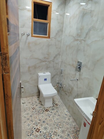 Bathroom in 2 BHK Builder Floor at Mahavir Enclave – for Sale