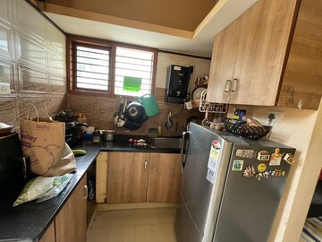 Kitchen in 1 BHK Builder Floor at Hsr Layout – for Rent