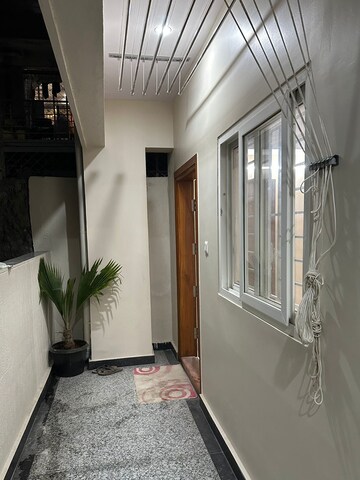 Staircase in 3 BHK Builder Floor at Hsr Layout – for Rent