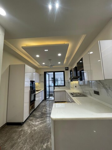Kitchen in 4 BHK Builder Floor at Uppal Southend, Sector 49 – for Sale