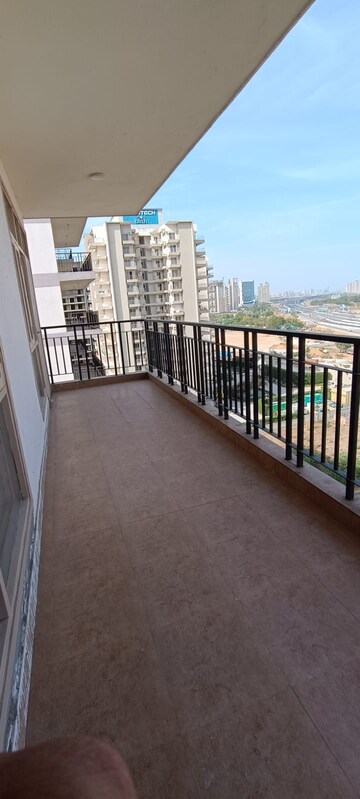 Balcony in 3.5 BHK Apartment at Cosmos Express 99, Sector 99 – for Rent