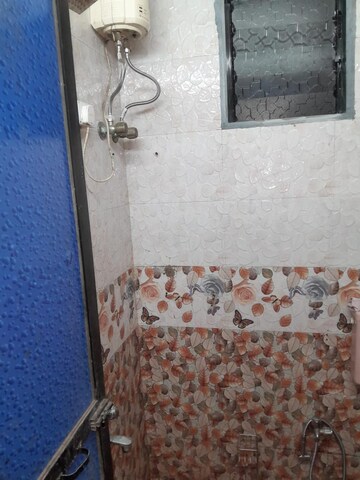 Bathroom in 1 RK Apartment at Kopar Khairane – for Rent