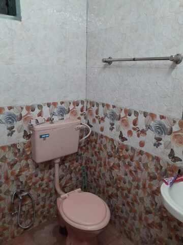 Bathroom in 1 RK Apartment at Kopar Khairane – for Rent