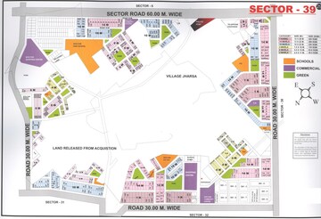  Plot – Map Location View at Sector 39 - for Sale
