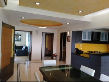 Living Room in 4 BHK Apartment at Iconic bay View, Bandra West – for Rent