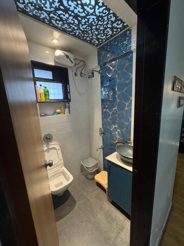 Bathroom in 2 BHK Apartment at Deep Sky, Vasai East – for Sale
