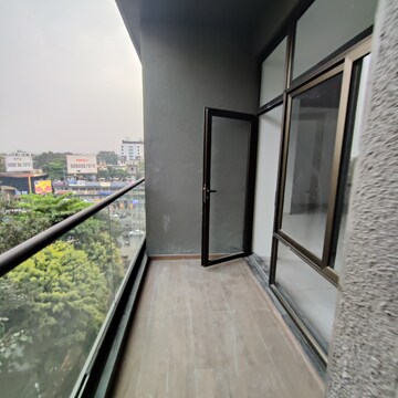 Balcony in 3 BHK Apartment at Goel Ganga Glitz, Undri – for Rent