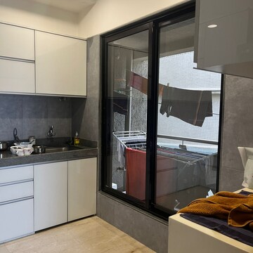 Kitchen in 3 BHK Apartment at Kanakia Space Samarpan Exotica, Magathane – for Sale