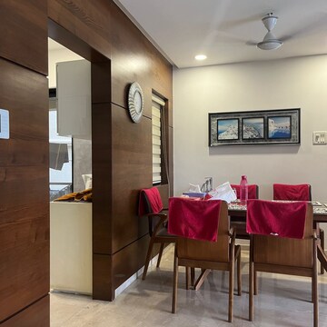 Living Room in 3 BHK Apartment at Kanakia Space Samarpan Exotica, Magathane – for Sale
