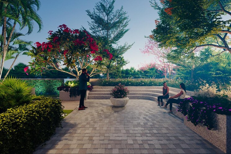 Garden, mahalaxmi-tattva-apas 3 Bedroom 1209 Sq.Ft. Apartment In Beltarodi Nagpur 8078828