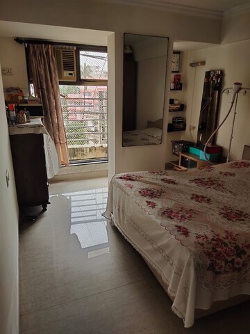 Bedroom in 2 BHK Apartment at Bhavya Palace Apartment, Khar West – for Sale
