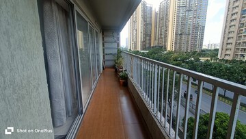 Balcony in 2.5 BHK Apartment at Amanora Future Towers, Hadapsar – for Rent