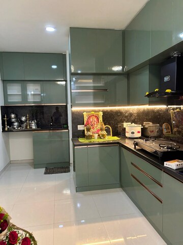 Kitchen in 2 BHK Apartment at Century Breeze, Jakkuru – for Rent