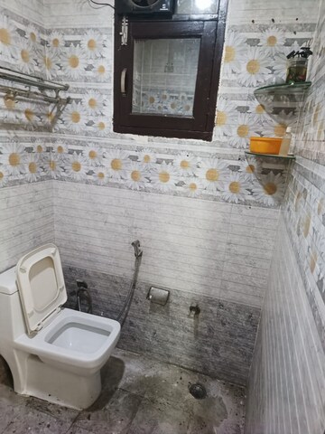 Bathroom in 3 BHK Builder Floor at Mahavir Enclave 1 – for Sale