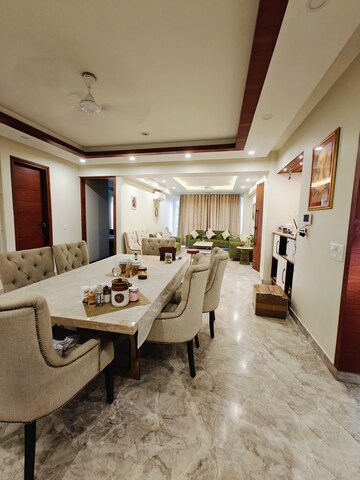 Kitchen in 3 BHK Builder Floor at Ansal Sushant Lok I, Sector 43 – for Rent