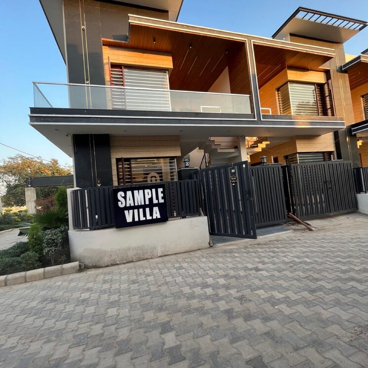 Exterior View, sector 123 4 Bedroom 1900 Sq.Ft. Villa In Sector 123 Mohali 8079083