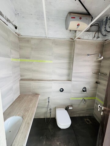 Bathroom in 4 BHK Apartment at Vijay Orion II, Ghodbunder Road – for Rent