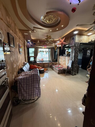 Living Room in 2 BHK Apartment at Harsh Kaushal Tower, Dahisar East – for Sale