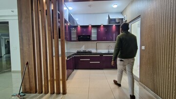 Kitchen in 3 BHK Apartment at Gulshan Bellina, Sector 16 Greater Noida – for Rent