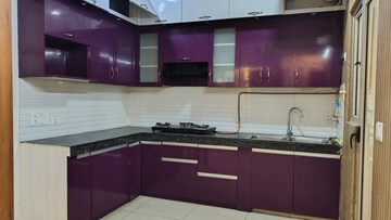 Kitchen in 3 BHK Apartment at Gulshan Bellina, Sector 16 Greater Noida – for Rent