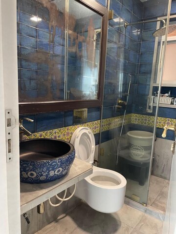 Bathroom in 4 BHK Apartment at DB Orchid Woods, Goregaon East – for Sale