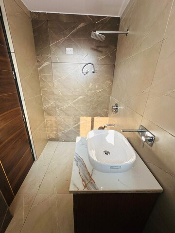 Bathroom in 2 BHK Builder Floor at Aerocity – for Rent