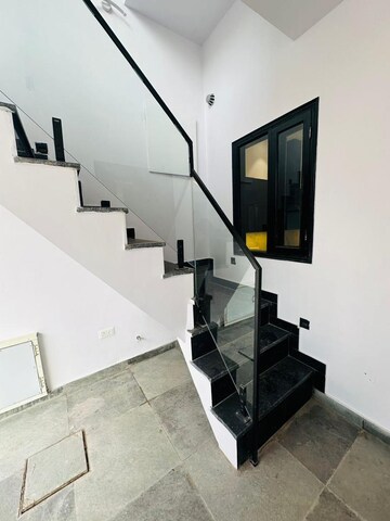 Staircase in 2 BHK Builder Floor at Aerocity – for Rent