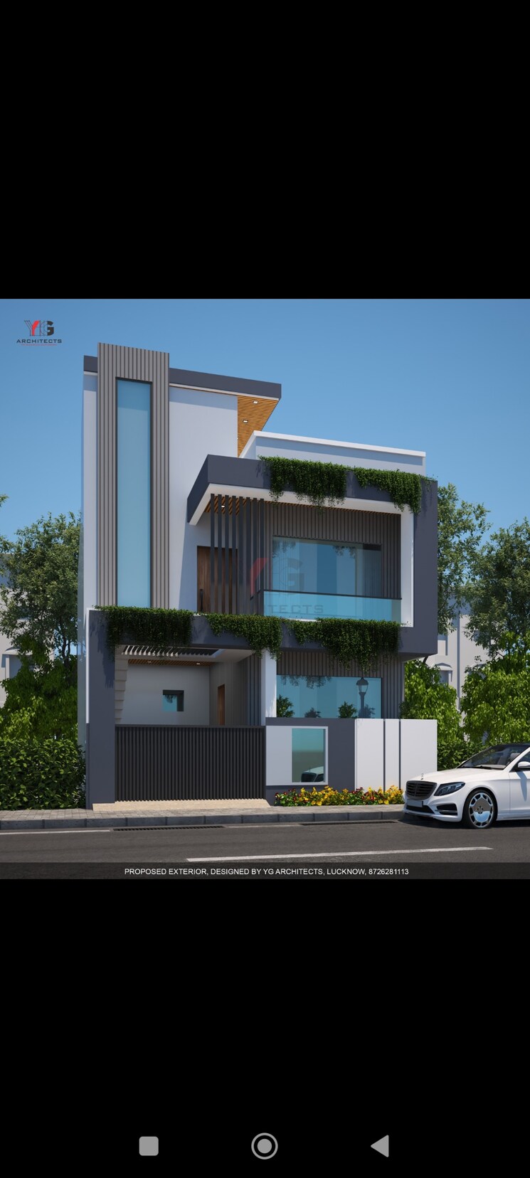 Exterior View, pardos-okas-enclave 3 Bedroom 2550 Sq.Ft. Villa In Sushant Golf City Lucknow 8079263