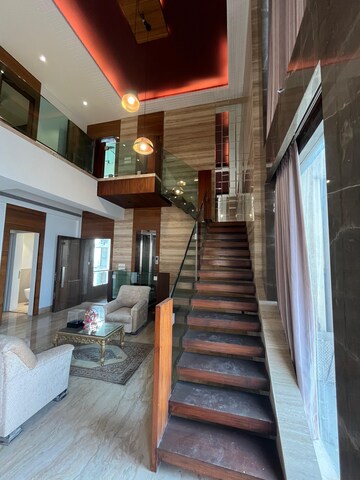 Staircase in 5 BHK Apartment at Kalpataru Horizon, Worli – for Rent