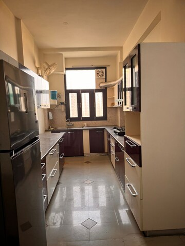 Kitchen in 3 BHK Builder Floor at SRS Residency, Sector 88 – for Rent