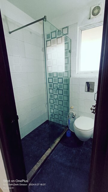 Bathroom in 3 BHK Builder Floor at Saket – for Rent