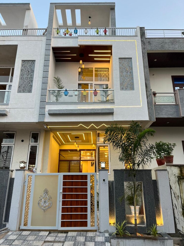 Exterior View, ansals-sushant-city-i-spanish-villa 4 Bedroom 2300 Sq.Ft. Independent House In Kalwar Road Jaipur 8079388