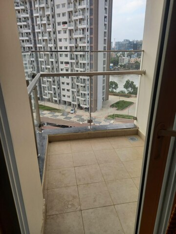 Balcony in 1 BHK Apartment at Puravankara Silversands, Mundhwa – for Rent