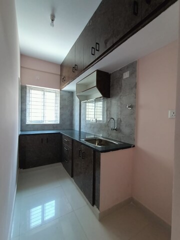 Kitchen in 1 BHK Builder Floor at Btm Layout – for Rent