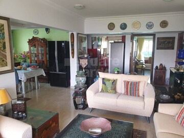 Living Room in 4 BHK Apartment at Rizvi Silver Springs, Bandra West – for Sale