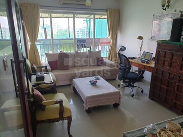 Living Room in 4 BHK Apartment at Rizvi Silver Springs, Bandra West – for Sale