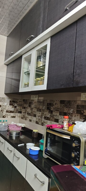 Kitchen in 2 BHK Apartment at Nicon Infinity, Vasai East – for Sale