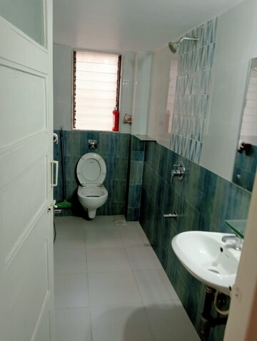 Bathroom in 2 BHK Apartment at Bandstand Apartment, Bandra West – for Rent